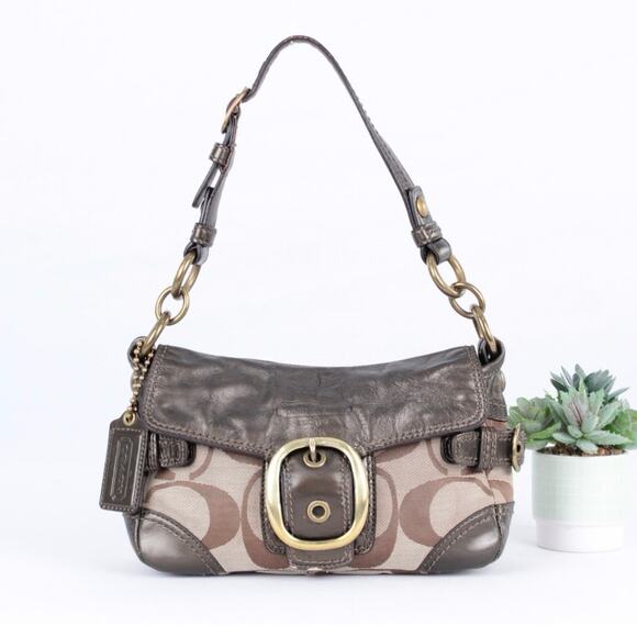 Coach Vintage Y2K Bleecker Signature Soho Bag - Picture 1 of 10